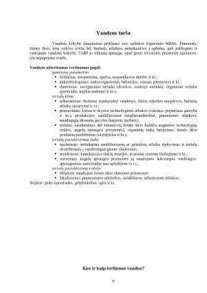 VANDENS TARŠA. Paveikslėlis 6