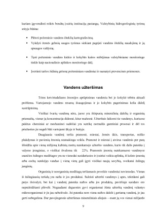 VANDENS TARŠA. Paveikslėlis 9