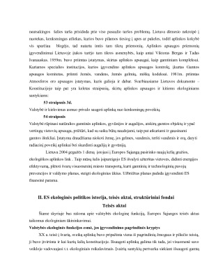 Europos Sąjungos ekologinė politika ir jos įgyvendinimas Lietuvoje. Paveikslėlis 5