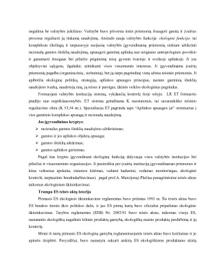 Europos Sąjungos ekologinė politika ir jos įgyvendinimas Lietuvoje. Paveikslėlis 6