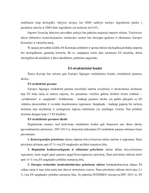 Europos Sąjungos ekologinė politika ir jos įgyvendinimas Lietuvoje. Paveikslėlis 8