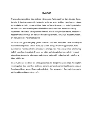 Transportas ir aplinka. Paveikslėlis 7