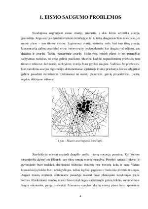 Eismo saugumas ir transporto poveikis aplinkai. Paveikslėlis 3