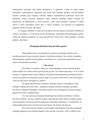 Ekologinio ūkininkavimo nauda gamtai ir jo tendencijos Lietuvoje bei pasaulyje. Paveikslėlis 4