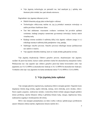 Vėjo energijos plėtra ir jos poveikis aplinkai bei ekonomikai. Paveikslėlis 5