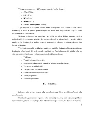 Vėjo energijos plėtra ir jos poveikis aplinkai bei ekonomikai. Paveikslėlis 6