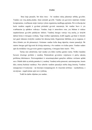 Atskirų aplinkos objektų apsaugos teisinio reguliavimo pagrindai. Vandens apsauga. Paveikslėlis 3