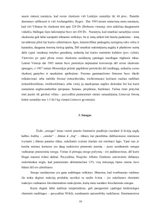 ATMOSFEROS TARŠOS KELIAMOS GLOBALINĖS PROBLEMOS. Paveikslėlis 10