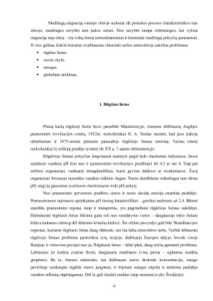 ATMOSFEROS TARŠOS KELIAMOS GLOBALINĖS PROBLEMOS. Paveikslėlis 4