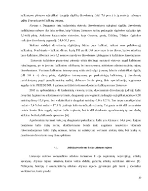 ALYTAUS RAJONO APLINKOS EKOLOGINIS ĮVERTINIMAS. Paveikslėlis 10