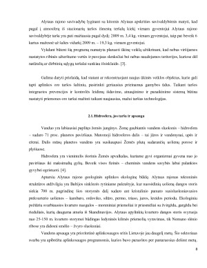 ALYTAUS RAJONO APLINKOS EKOLOGINIS ĮVERTINIMAS. Paveikslėlis 8