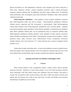 Fizikinė technologinė tarša ir apsaugos priemonės. Paveikslėlis 4