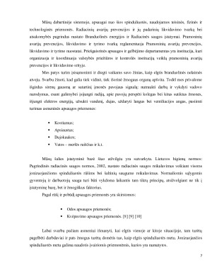 Fizikinė technologinė tarša ir apsaugos priemonės. Paveikslėlis 7