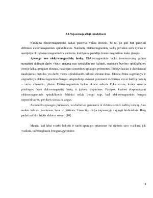 Fizikinė technologinė tarša ir apsaugos priemonės. Paveikslėlis 8