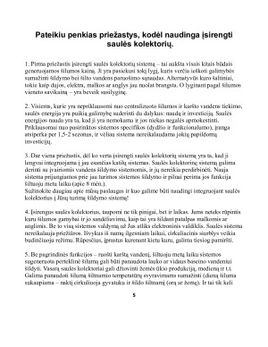 Saulės energijos nauda žmogui ir jos pažabojimas žmogaus reikmėms. Paveikslėlis 5