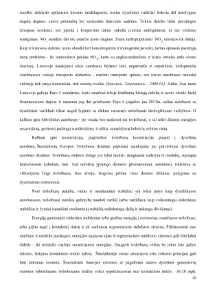 TROLEIBUSAS - VEIKSMINGA PRIEMONĖ AUTOTRANSPORTO UŽTERŠTUMO MAŽINIMUI. Paveikslėlis 10