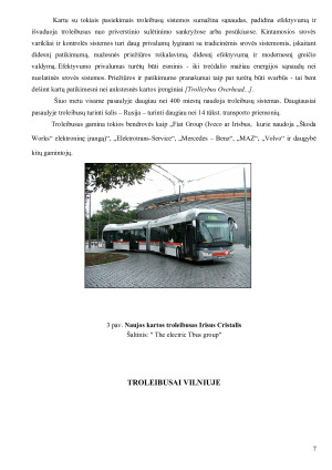 TROLEIBUSAS - VEIKSMINGA PRIEMONĖ AUTOTRANSPORTO UŽTERŠTUMO MAŽINIMUI. Paveikslėlis 7