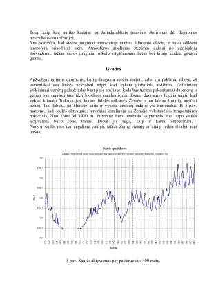Klimato kaita bei šiltnamio dujų įtaka. Paveikslėlis 10