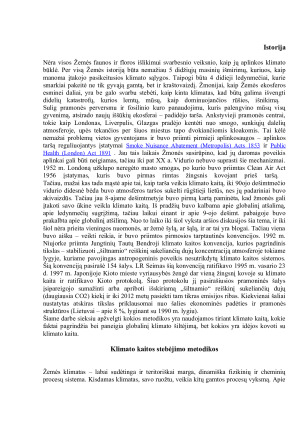 Klimato kaita bei šiltnamio dujų įtaka. Paveikslėlis 3