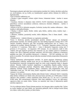 Klimato kaita bei šiltnamio dujų įtaka. Paveikslėlis 5