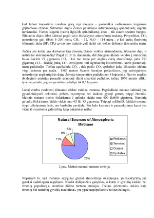Klimato kaita bei šiltnamio dujų įtaka. Paveikslėlis 7