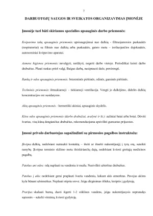 TRĄŠŲ KELIAMAS NEIGIAMAS POVEIKIS ŽMOGUI IR APLINKAI. Paveikslėlis 7
