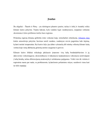 Poliariniai regionai ir klimato kaita. Paveikslėlis 3