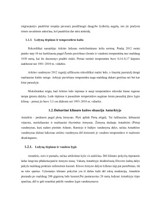 Poliariniai regionai ir klimato kaita. Paveikslėlis 5