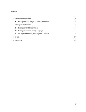 EKOLOGIŠKA EKONOMIKA IR ŽENKLINIMAS. Paveikslėlis 2