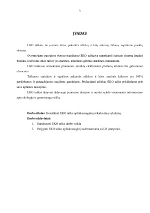EKO TAŠKO APLINKOSAUGINIAI SPRENDIMAI. Paveikslėlis 3