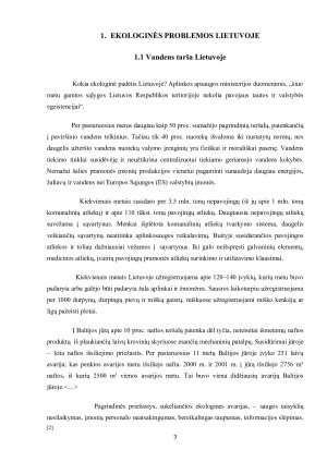 Ekologinė situacija ir gamtos apsaugos priemonės Kauno mieste. Paveikslėlis 3