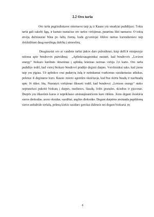 Ekologinė situacija ir gamtos apsaugos priemonės Kauno mieste. Paveikslėlis 6