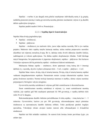 Buitinių ir paviršinių nuotekų surinkimas ir jų valymo būdai. Paveikslėlis 10