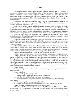 Ekonomika ir įstatymai – ekologinė apsauga Baltijos regione. Paveikslėlis 4