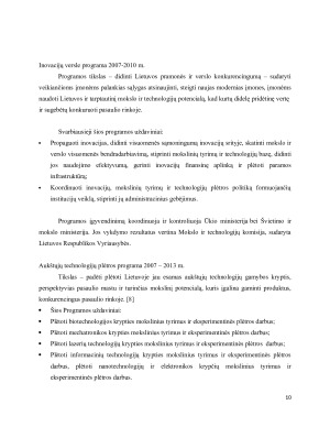 Aplinką tausojančios inovacijos. Vyriausybės vaidmuo padedant plėtoti aplinkosaugos technologijas. Paveikslėlis 10
