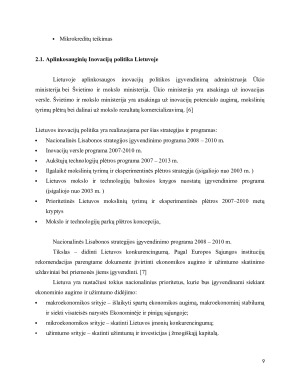 Aplinką tausojančios inovacijos. Vyriausybės vaidmuo padedant plėtoti aplinkosaugos technologijas. Paveikslėlis 9