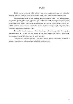 ŽMOGAUS ĮTAKA APLINKAI. Paveikslėlis 3