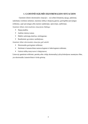 GAMTINĖS KILMĖS EKSTREMALIOS SITUACIJOS, JŲ PRIEŽASTYS IR PADARINIAI. Paveikslėlis 4