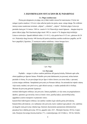 GAMTINĖS KILMĖS EKSTREMALIOS SITUACIJOS, JŲ PRIEŽASTYS IR PADARINIAI. Paveikslėlis 6