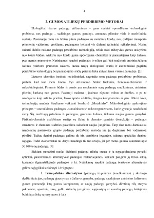 Gumos atliekų perdirbimo procesas ir jo analizė UAB Metaloidas. Paveikslėlis 4