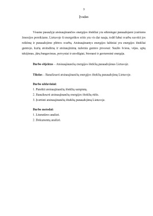 Atsinaujinančių energijos išteklių panaudojimas Lietuvoje. Paveikslėlis 2