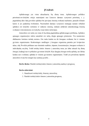 TERŠALŲ KIEKIO IŠMESTO Į ATMOSFERĄ ANALIZĖ IR PROGNOZĖ (3). Paveikslėlis 4