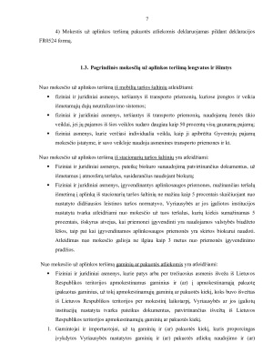 APLINKOS TARŠOS MOKESČIO NUOSTATŲ TAIKYMAS. Paveikslėlis 7