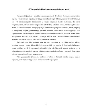 APLINKOS TARŠA ŽEMĖS ŪKYJE. Paveikslėlis 6