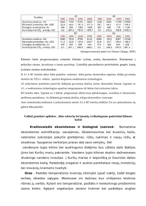 Klimato kaita priežastys, pasekmės ir žmogaus vaidmuo jų mažinime. Paveikslėlis 6
