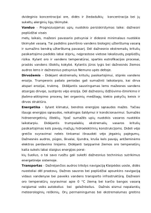 Klimato kaita priežastys, pasekmės ir žmogaus vaidmuo jų mažinime. Paveikslėlis 7