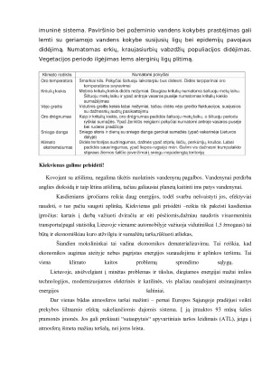 Klimato kaita priežastys, pasekmės ir žmogaus vaidmuo jų mažinime. Paveikslėlis 9
