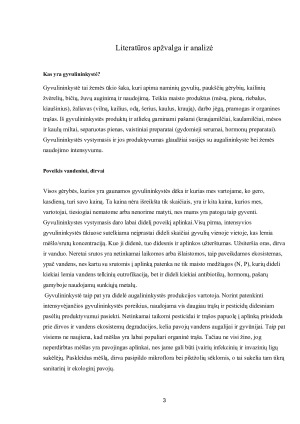 Gyvulininkystės poveikis aplinkai. Paveikslėlis 3