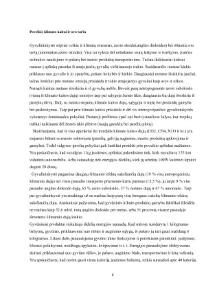 Gyvulininkystės poveikis aplinkai. Paveikslėlis 4