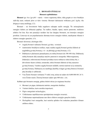 BIOMASĖS SUSIDARYMAS IR IRIMAS. FOTOSINTEZĖ. Paveikslėlis 5